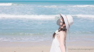 鄉下海灘漫步的一天